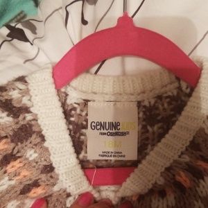 Toddler girls tunic sweater